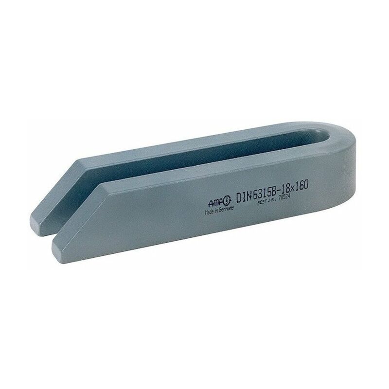 

Abrazadera de horquilla DIN 6315B ranurada 40mm L.400mm para tornillo de apriete M36 AMF