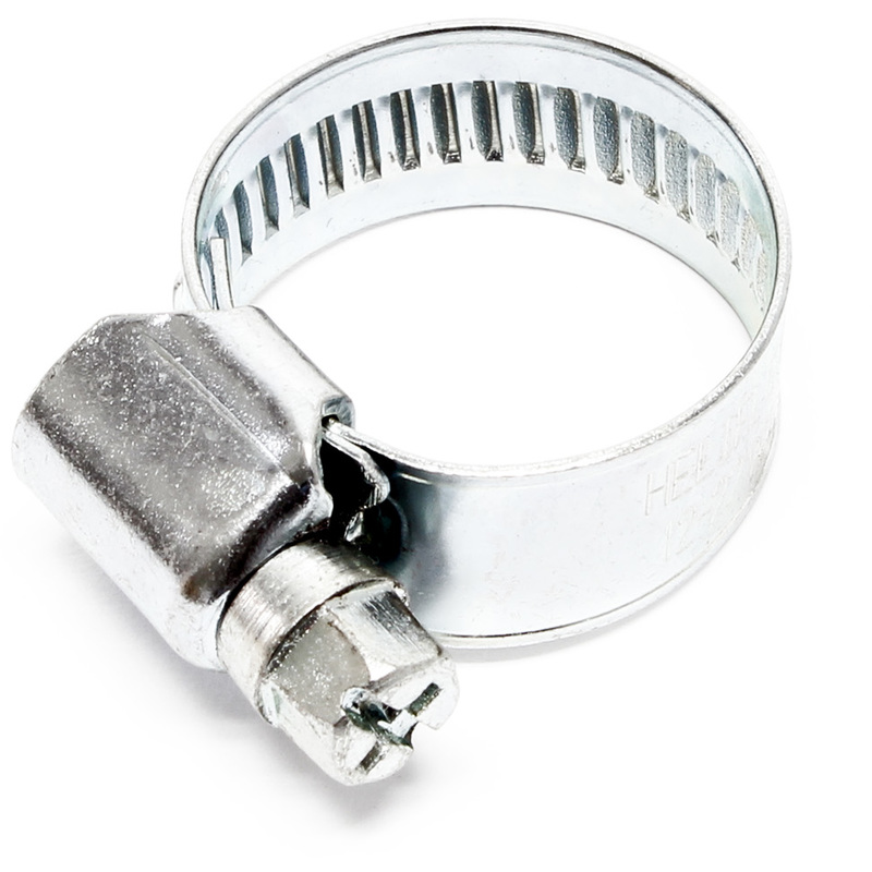 

Abrazadera de manguera con rosca helicoidal gusano W1 galvanizadas con zinc 12 mm 16 - 25 mm