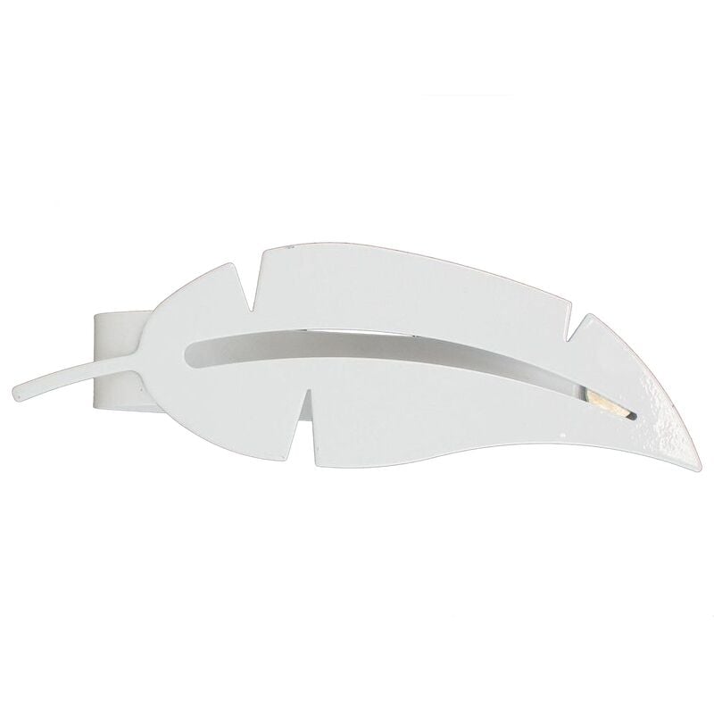 

Abrazadera De Metal Imantada Plume - Blanco Con Laca