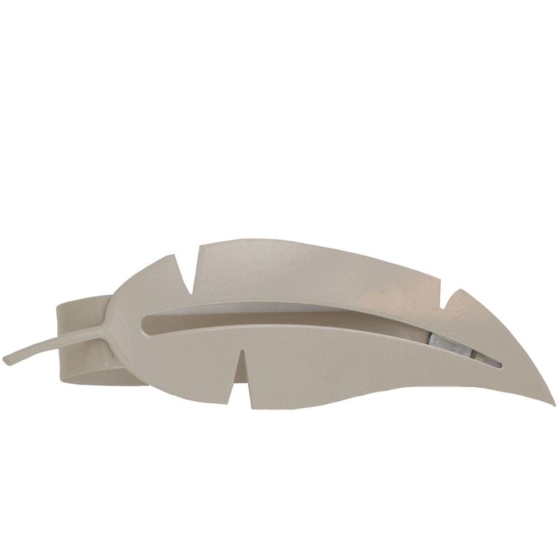 

Abrazadera De Metal Imantada Plume - Color Topo