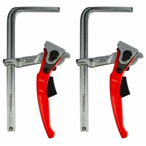 Abrazadera de palanca rápida X2 de 300 mm adecuada para carril guía, junta RWCerre de 300 x 60 mm