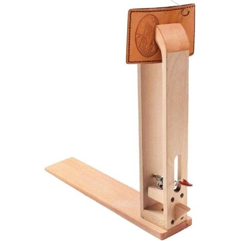 Abrazadera de sujeción de cuero - Herramienta de costura de cuero DIY, de madera
