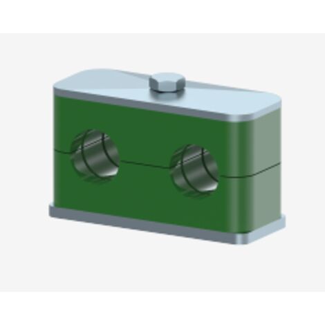 ABRAZADERA DOBLE DN 3/8" GR. 2 - DICSA