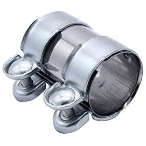 Abrazadera doble para tubo de escape - Diámetro: 55 mm x 95 mm - 1K0253141M
