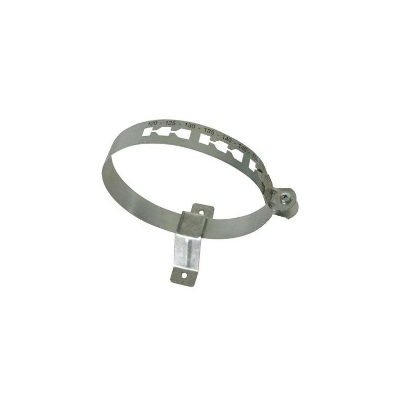 

Abrazadera Galvanizada Extensible Chimenea ABEG2: Ø 120-155 - FR