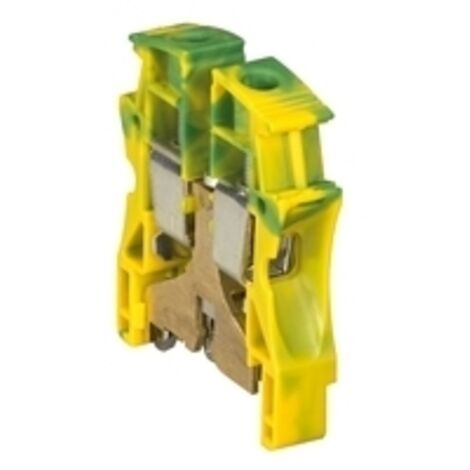 Abrazadera Legrand 35mmq conexión DIN color G/V 037175