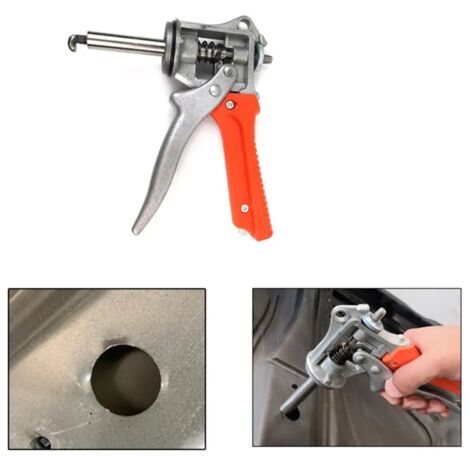 Abrazadera para chapa, abrazadera para agujeros planos sin marcar, cortador de bordes, herramientas para eliminar abolladuras de vehículos, herramientas de mantenimiento, accesorios