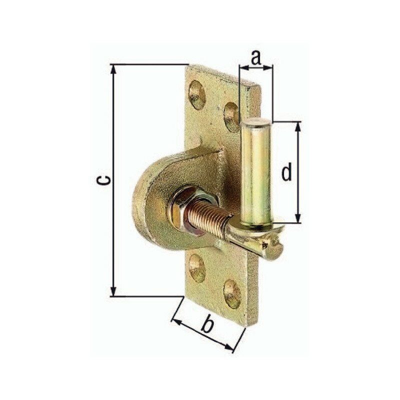 

Abrazadera para dirección 13x45mm versión TZN ajustable 20mm GAH (Por 6)