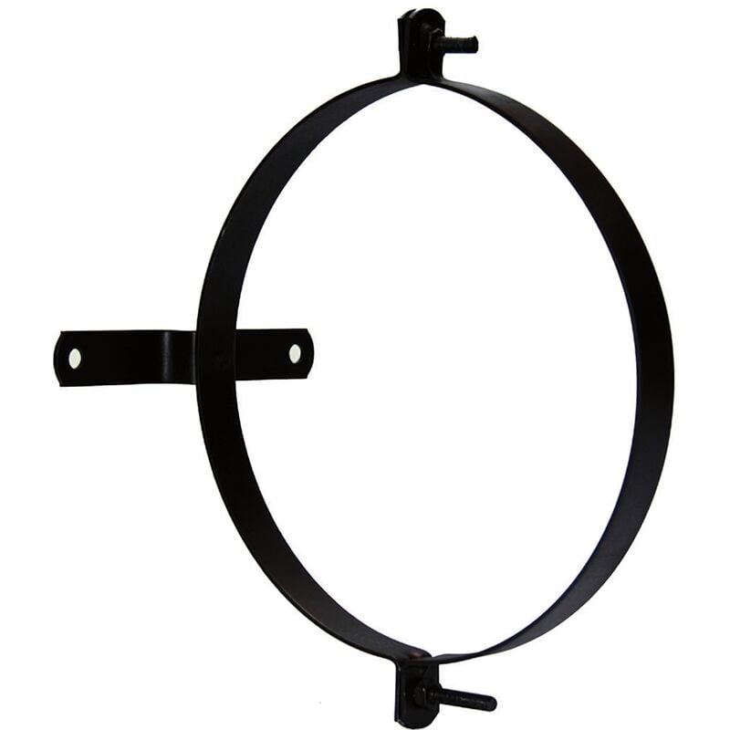 

Abrazadera Para Tubo Estufa Vitrificada Con Soporte 110 mm. (2 Piezas)