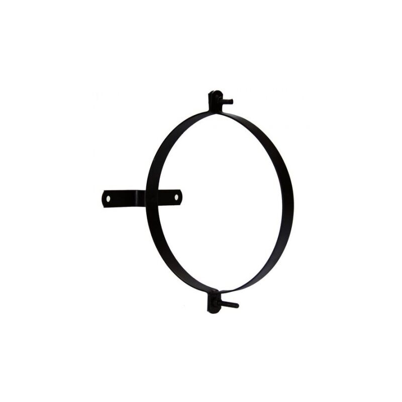 

Abrazadera para tubo estufa vitrificada con soporte 150 mm. (2 piezas)