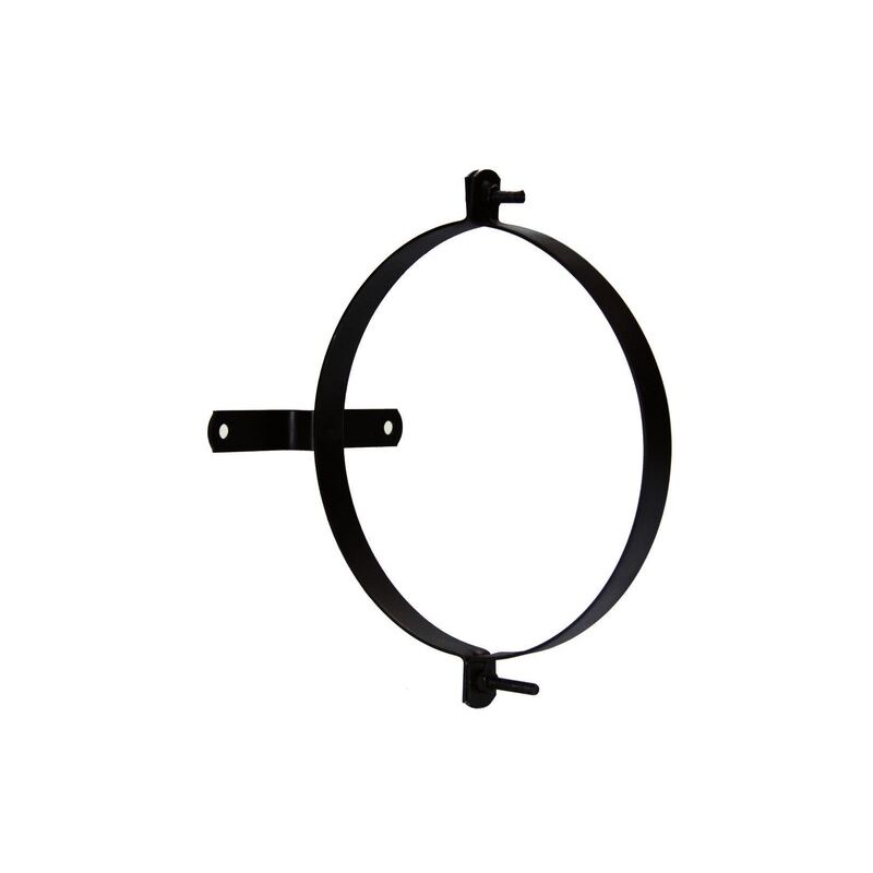 

Abrazadera para tubo estufa vitrificada con soporte 100 mm. (2 piezas)