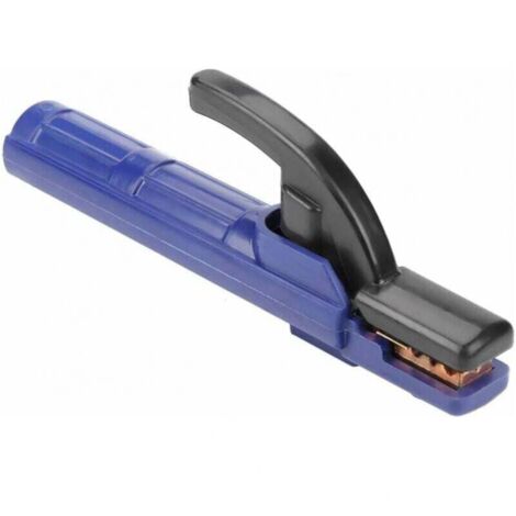 Abrazadera para varilla de soldadura de 300 A, abrazadera para varilla de soldadura de cobre aislada, buena conductividad, adecuada para máquinas de soldar.