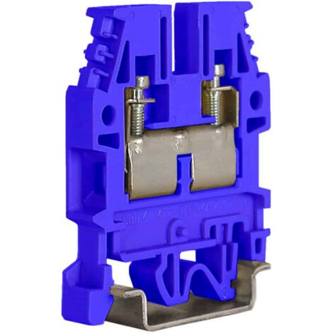 Abrazadera pasante estándar Cabur 4mmq Azul CBX24