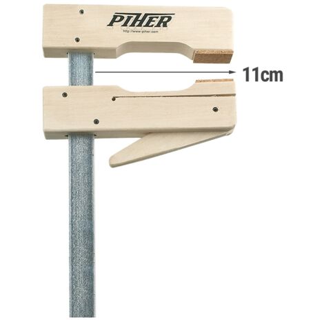 Abrazadera rápida de madera Capacidad de sujeción: 60 cm