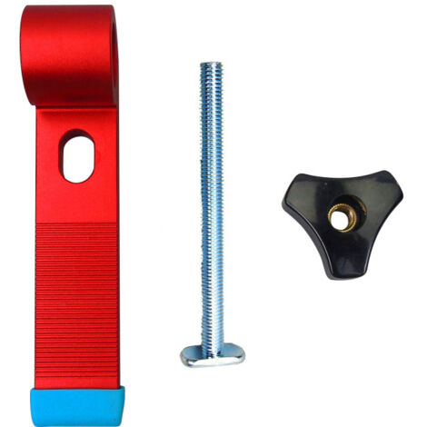 Abrazadera universal para riel en T, tipo 30, aleación de aluminio, herramienta para trabajar la madera, tipo B