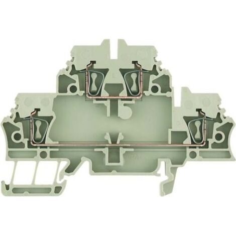Abrazadera Weidmuller modular a través de-2,5 MMQ (con la primavera 1674300000