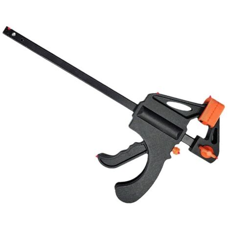 Abrazaderas de liberación rápida, abrazadera de carpintero de 4 pulgadas para una sola mano, abrazaderas de trinquete, bricolaje, para carpintería.