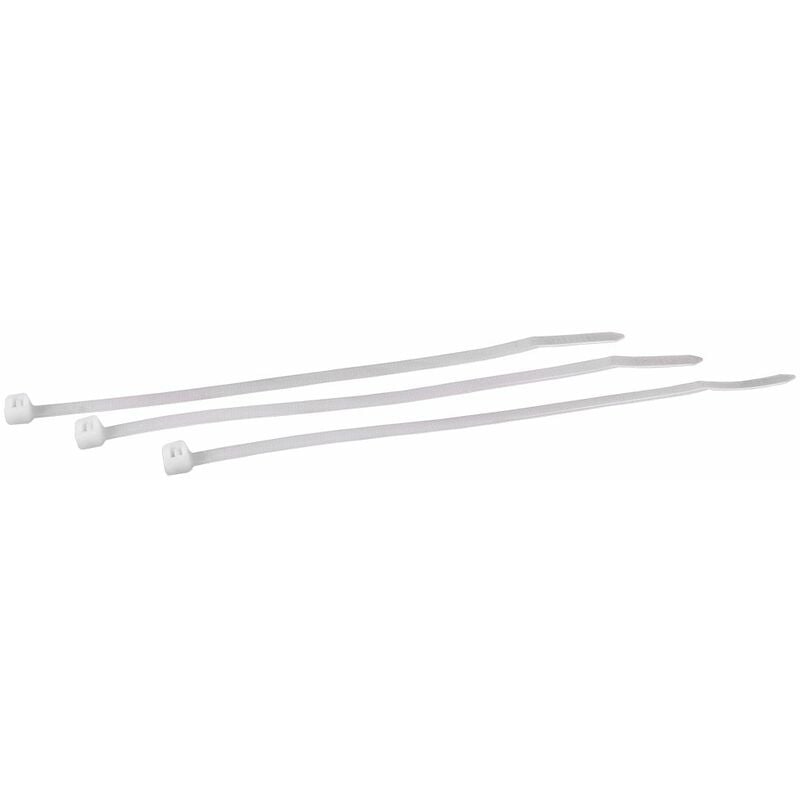 

Abrazaderas de Nylon PA 6,6 Color Blancas Longitud mm:140 Ancho mm:3,6x140 Bolsa de 100 unidades