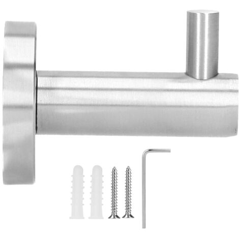 Abrazaderas de pared de acero inoxidable 304 para baño, cocina y dormitorio  2 unidades  Duraderas y elegantes
