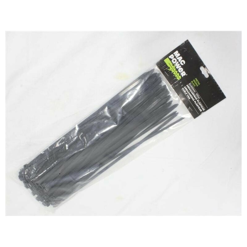 

Abrazaderas plasticas 8,0X400 100P - Mac Power