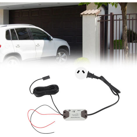 Abrepuertas de garaje inteligente ABS 100–240 V con control mediante aplicación WiFi para smartphone y enchufe australiano.