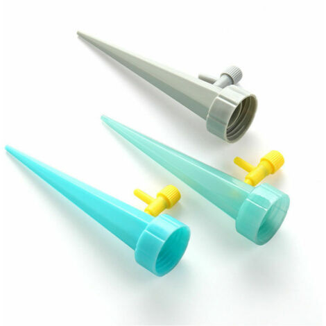 Abreuvoir à fleurs, système d'arrosage automatique de plantes tricolores de 3 pièces, accessoires de plantes d'irrigation de jardin d'abreuvoir automatique de fleurs