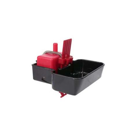 Abreuvoir automatique à plateau pour oiseaux - cm.6x13x12h.