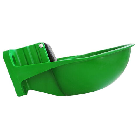 Abreuvoir Automatique pour Bovins Équins Animaux d'Élevage ABS 31cm Capacité Grande Fixation 4 Troux Autonomie Durabilité Sans Rouille 780g Livestock Waterer