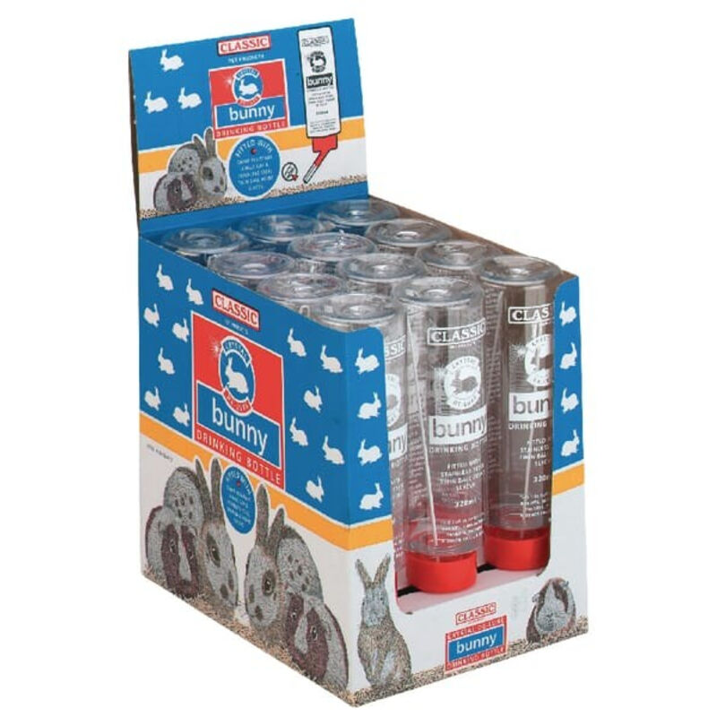 Kerbl Abreuvoir bouteille lapin Classic de Luxe - Abreuvoir Rongeur 600 ml