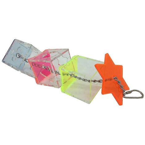 Abreuvoir en acrylique pour cage à oiseaux (perroquets, canaris, pinsons, perruches ondulées)