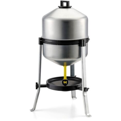 Abreuvoir sur pied 30L en tôle galvanisée – Accès facile pour abeilles – Installation stable et surélevée – Pour ruchers de grande taille – River Systems