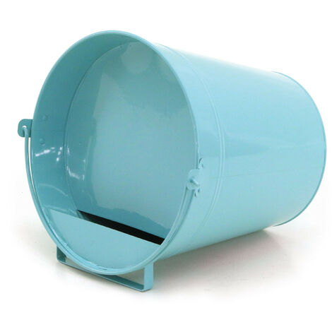 Abreuvoir volailles seau métal peint 12 litres Gaun