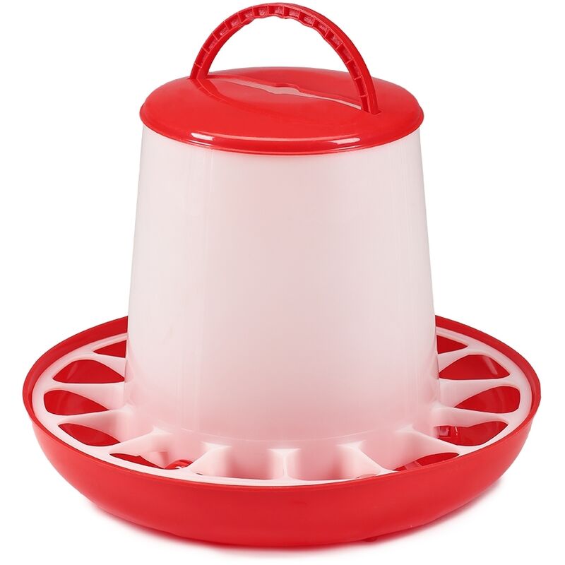 Mangeoire automatique volaille plastique abreuvoir inversé poule abreuvoir distributeur d'eau mangeoire à oiseaux - Distributeur d'aliments pour