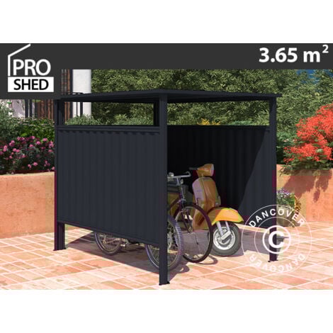 DANCOVER Abri á vélos 1,8x2,03x1,93m, 3,65m², Anthracite