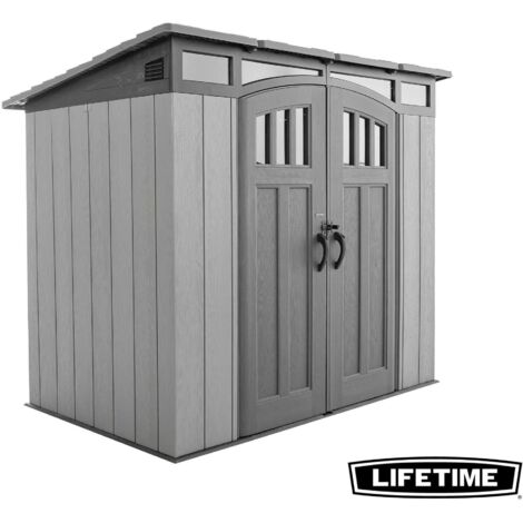 Abri de Jardin 2.54x1.65m Modern PEHD LIFETIME