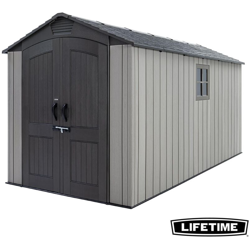 Lifetime - Abri de jardin 8.2 m2 (2.06x4.26 m)