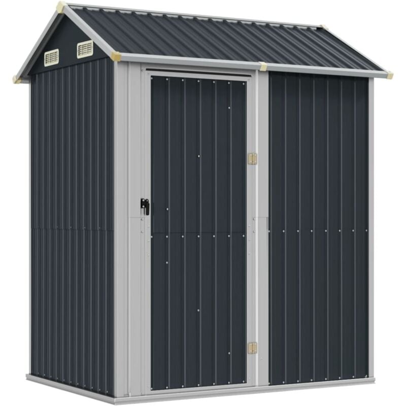 Vidaxl - Abri de jardin anthracite 192x152,5x237 cm acier galvanisé