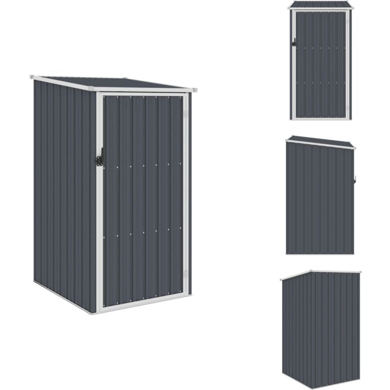 Abri de jardin Anthracite 87x98x159 cm Acier galvanisé - Abri De Jardin - Abri De Rangement - Abri Extérieur - Abri Métal - Hangar Jardin