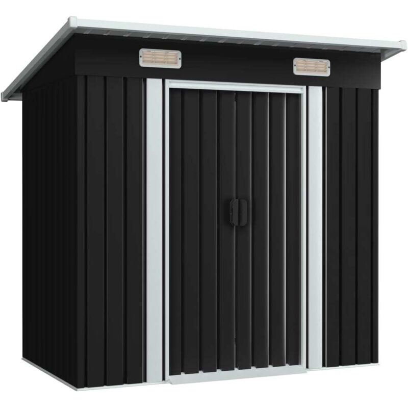 Abri de jardin Anthracite Acier