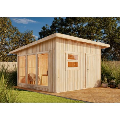 Abri de jardin design Olli , 86 mm Épaisseur paroi