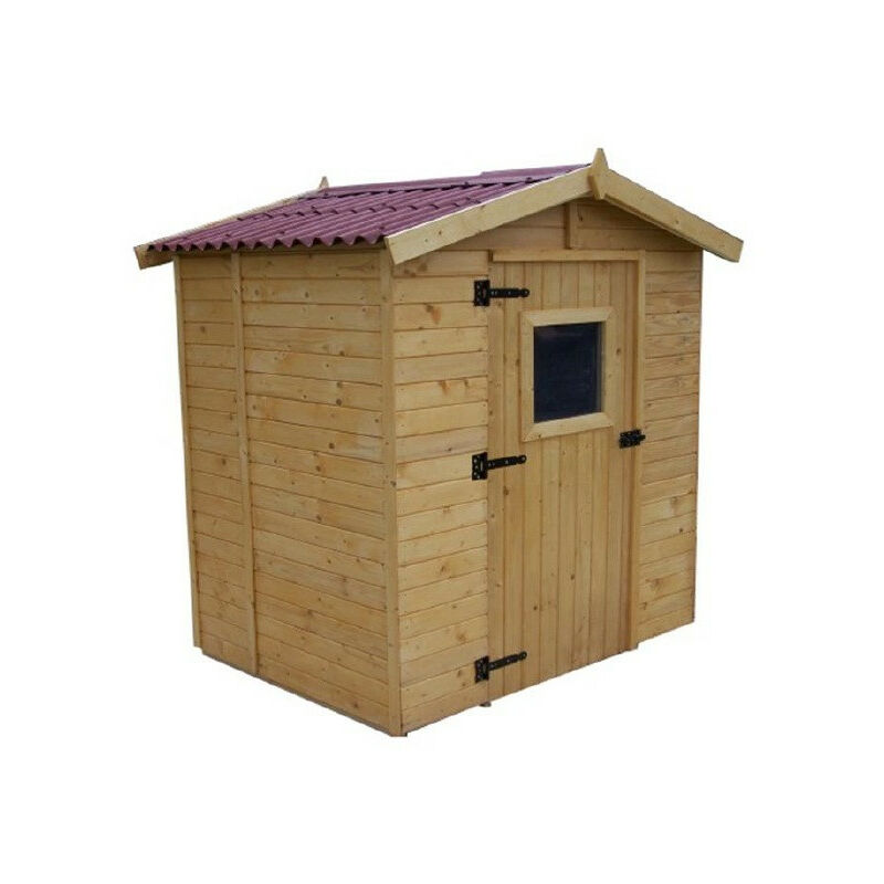Abri de jardin en panneaux 16 mm 2,46 m2 - ED1612.01 - Habrita Foresta