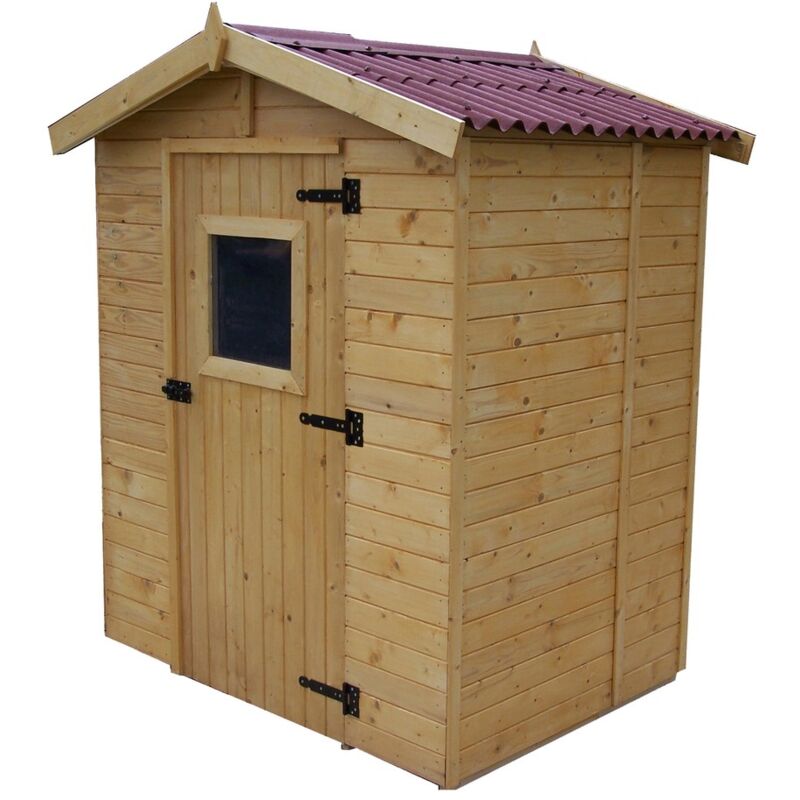 Abri panneaux bois 16 mm avec plancher / 1,83 m2