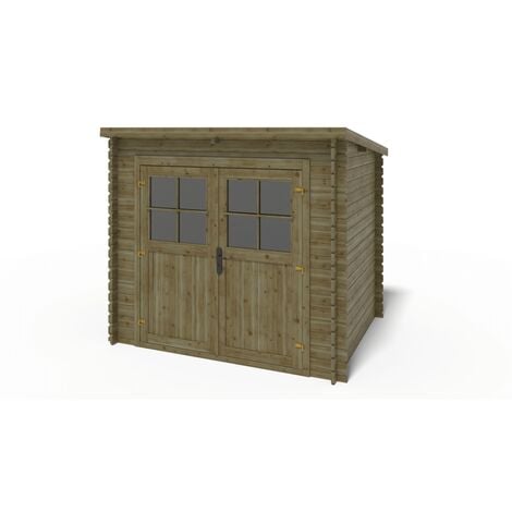 Chalet bois 5m2 Bob 200x260cm de Jardin et Chalet