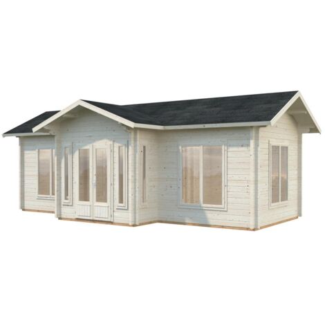 Abri de jardin en bois Anna 26,8 m2 Naturel