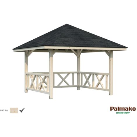 Abri de jardin en bois Bianca 8,3 m2 Set 101 Naturel