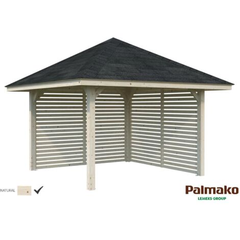Abri de jardin en bois Bianca 8,3 m2 Set 102 Naturel
