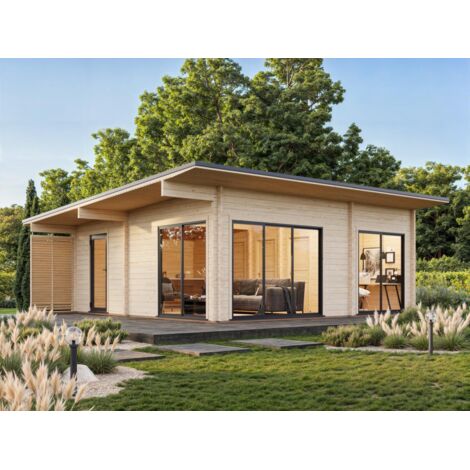 Abri de jardin en bois Cecilia 39,9 m2 Naturel