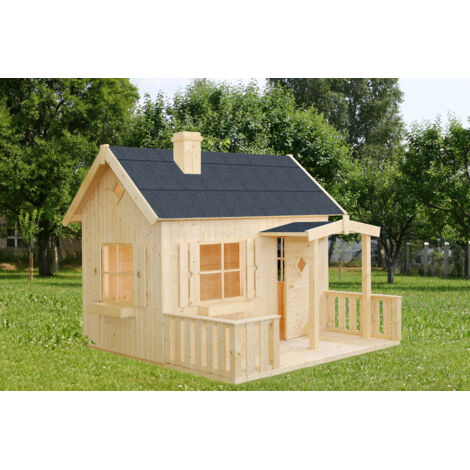 Abri de jardin en bois Otto 3,6 m2 Naturel
