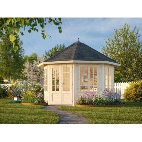 Abri de jardin en bois Veronica 4 9,2 m2 Naturel