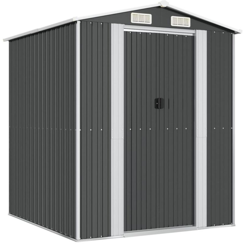 Vidaxl - Abri de jardin Anthracite 192x191x223 cm Acier galvanisé